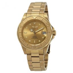 Pro Diver Gold Dial Gold PVD Mens Watch
