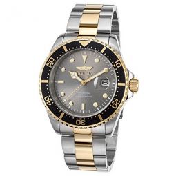 Pro Diver Grey Dial Two-tone Mens Watch