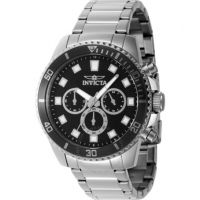 Pro Diver Chronograph GMT Quartz Black Dial Mens Watch