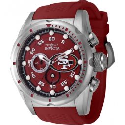 NFL San Francisco 49ers Chronograph Date Quartz Mens Watch