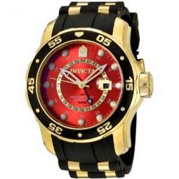 Pro Diver Collection 18kt Gold-plated Mens Watch