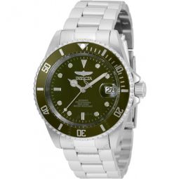 Pro Diver Date Automatic Green Dial Mens Watch