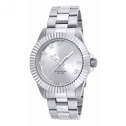 Pro Diver Silver Dial Stainless Steel Mens Watch