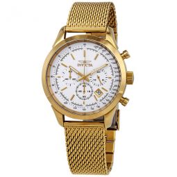 Speedway Chronograph Silver Dial Mens Watch