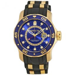 Pro Diver GMT Blue Dial Mens Watch