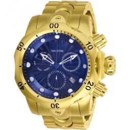 Venom Chronograph Blue Dial Mens Watch