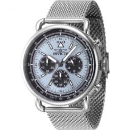 Speedway Zager Exclusive Chronograph Quartz Blue Dial Mens Watch