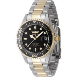 Pro Diver Date Quartz Black Dial Mens Watch