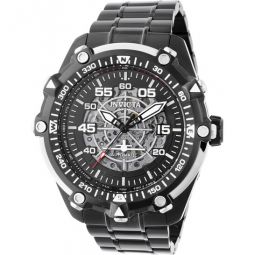 Aviator Automatic Black Dial Mens Watch
