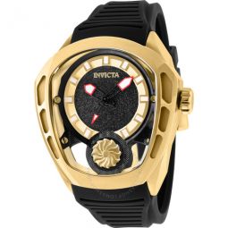 Akula Zager Exclusive Automatic Black Dial Mens Watch