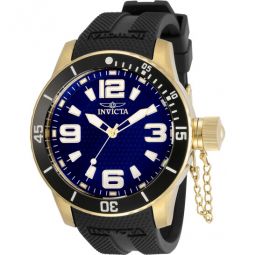 Specialty Quartz Blue Dial Mens Watch