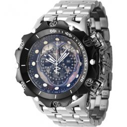 Reserve Chronograph Full Calendar Quartz Black Dial Mens Watch