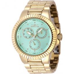 Subaqua GMT Date Quartz Turquoise Dial Mens Watch