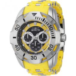 Sea Spider GMT Quartz Yellow and Black Dial Mens Watch