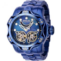 Reserve Automatic Blue Dial Mens Watch