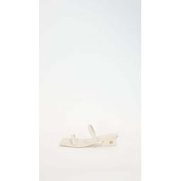 Block Sandal - Off White