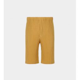 Pleated Hiking Short - Golden Yellow