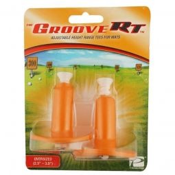 Groove RT Adjustable Golf Range Tees Oversized - 2 Pack