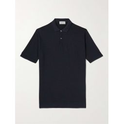 14.Singular Slim-Fit Merino Wool-Pique Polo Shirt