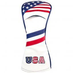 JP Lann USA High Quality Leatherette Embroidered Fairway/Hybrid Headcover