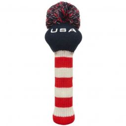 Classic Knit Driver Headcover USA Stars And Stripes