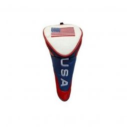 USA Zipper Driver Golf Headcover