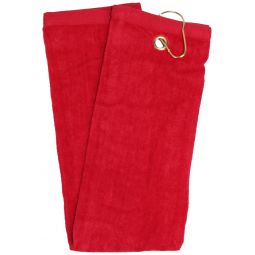 Player Supreme Deluxe Tri-Fold Golf Towel