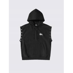 Stussy Hooded Vest - Black