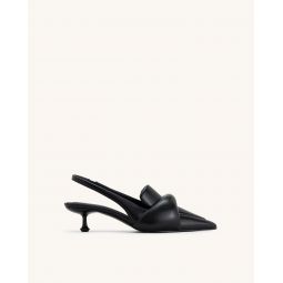 Carla Soft Padded Kitten Heel Pumps