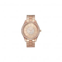 Womens Mondrian 18kt Rose Gold-plated Stainless Steel Rose Gold-tone Dial