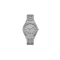 Women's Cristal 34 Stainless Steel Crystal Pave Silver (Crystal Pave) Dial Watch