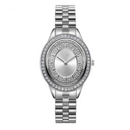 Bellini Quartz Diamond Crystal Silver Dial Ladies Watch