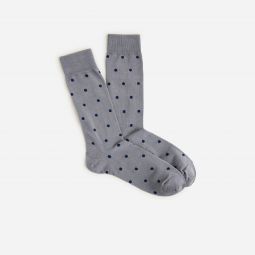 Dress socks in dots