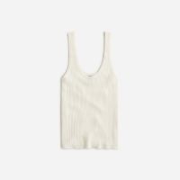 Pre-order Featherweight cashmere ribbed tank top