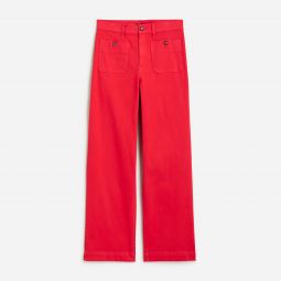 Sailor slim wide-leg chino pant