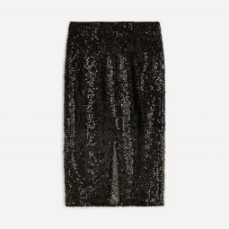 Pre-order Collection sequin midi skirt