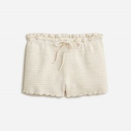 Crochet mini short