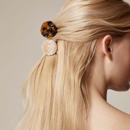 Shell hair clips two-pack