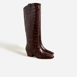 Piper knee-high boots in suede