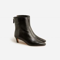 Stevie ankle boots in crinkle leather