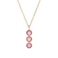 Mazurka Necklace - Pink Sapphire