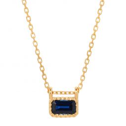 Sapphire EC Necklace - Blue