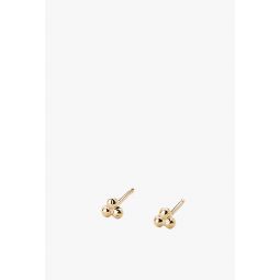 Cluster Stud Earring - 14k Yellow Gold