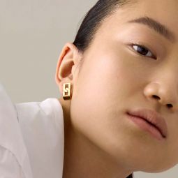 Simone Huggies Earring - Gold