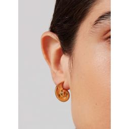 Dylan Nautilus Earrings - Gold