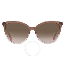 Brown Gradient Cat Eye Ladies Sunglasses