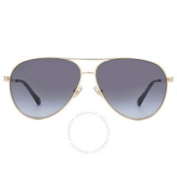 Grey Shaded Pilot Ladies Sunglasses