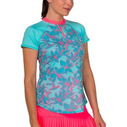 JoFit Womens Aloha Golf Sun Shirt
