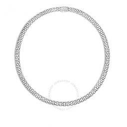 Dot Silver 18 Necklace -