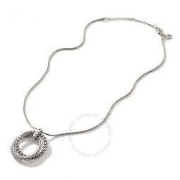 Classic Chain Interlink Pendant Necklace - NB900997